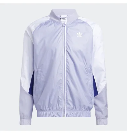Олимпийка мужская Adidas Summer Sst Track Jacket Violet/White Hc2097