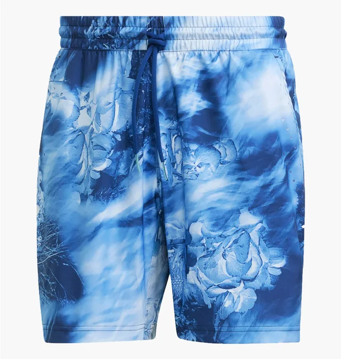 Шорты мужские Adidas Melbourne Ergo Tennis Graphic Shorts Blue Ht7211