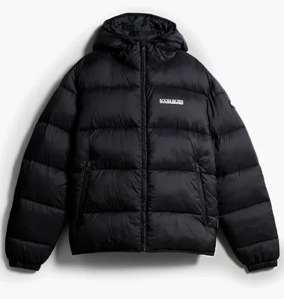 Пуховик чоловічий Napapijri Suomi H 1 Jacket Black NP0A4GJE0411