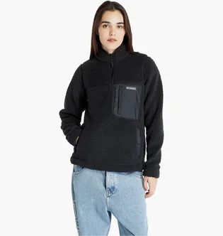Кофта женская Columbia West Bend™ 1/4 Zip Sherpa Pullover Black 2051823010