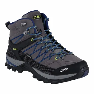 Ботинки мужские CMP Rigel Mid Trekking Grey/Black 3Q12947-35UD