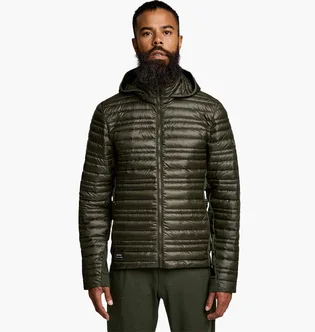 Ветровка мужская Saucony Solstice Oysterpuff Jacket Green SAM800350-UB