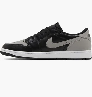 Кросівки чоловічі Air Jordan 1 Retro Low Og 2024 Black/Grey CZ0790-003