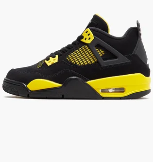 Кроссовки мужские Air Jordan 4 Retro Thunder Black DH6927-017