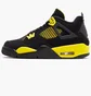 Кроссовки мужские Air Jordan 4 Retro Thunder Black DH6927-017