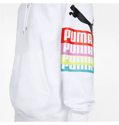 Худи мужское Puma Brand Love Multiple White 533658-02