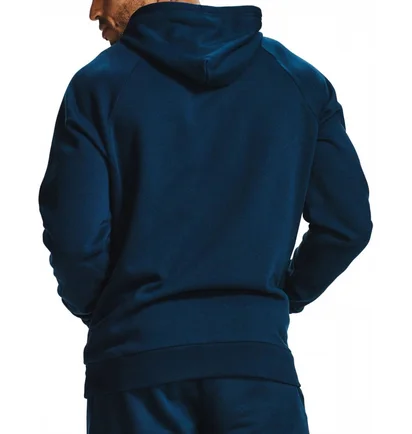 Худи мужское Under Armour Hooded Sweatshirt Rival Fleece Hoodie Blue 1357092-408