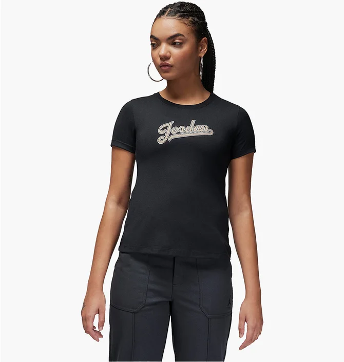 Футболка женская Air Jordan Slim T-Shirt Black FN5389-010