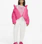 Куртка жіноча Nike Sportswear Therma-Fit City Series Sherpa Down Puffer Jacket Pink Dq6869-639