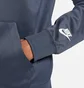 Толстовка чоловіча Nike Sportswear MenS Full-Zip Hoodie Blue DM4672-437