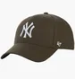 Кепка унисекс 47 Brand Snapback New York Yankees Brown MVPSP17WBP-SW