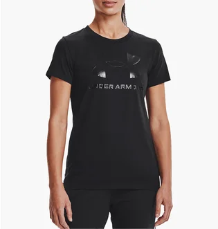 Футболка женская Under Armour T-Shirt Ua W Sportstyle Logo Ss-Blu Black 1356305-433