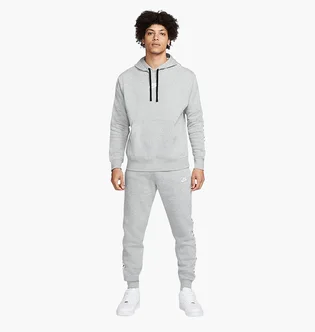 Спортивный костюм мужской Nike Essential Hooded Tracksuit Flc Grey DM6838-063__DM6838-063