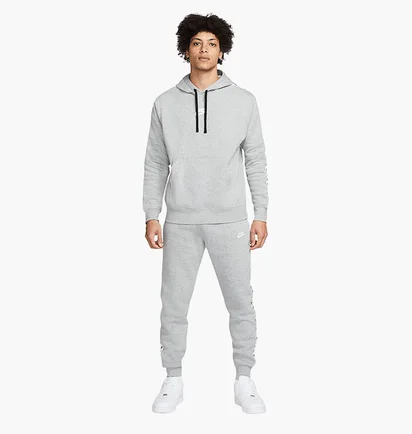 Спортивний костюм чоловічий Nike Essential Hooded Tracksuit Flc Grey DM6838-063__DM6838-063
