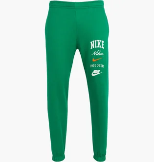 Штаны мужские Nike Club Fleece Stack Logo Pant Green FN2643-365