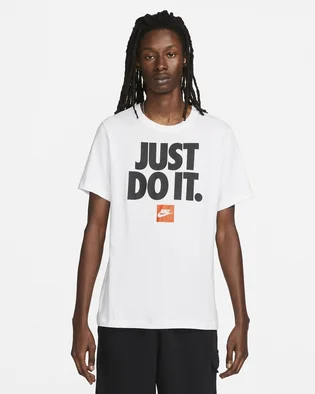 Мужская футболка Nike Just Do It Tee White Dz2989-100