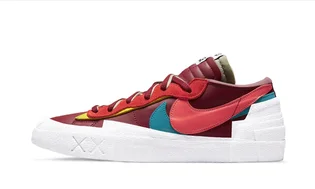 Кроссовки унисекс Nike Blazer Low Bordo DM7901-600