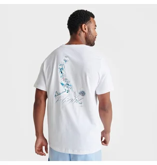 Футболка мужская Air Jordan Metallic Spring Graphic T-Shirt White Dv8418-100