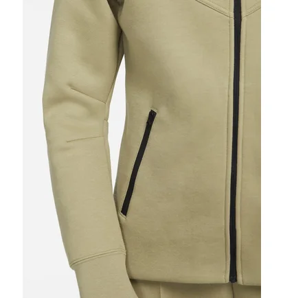 Толстовка жіноча Nike Sportswear Tech Fleece Windrunner Full-Zip Hoodie Olive FB8338-276