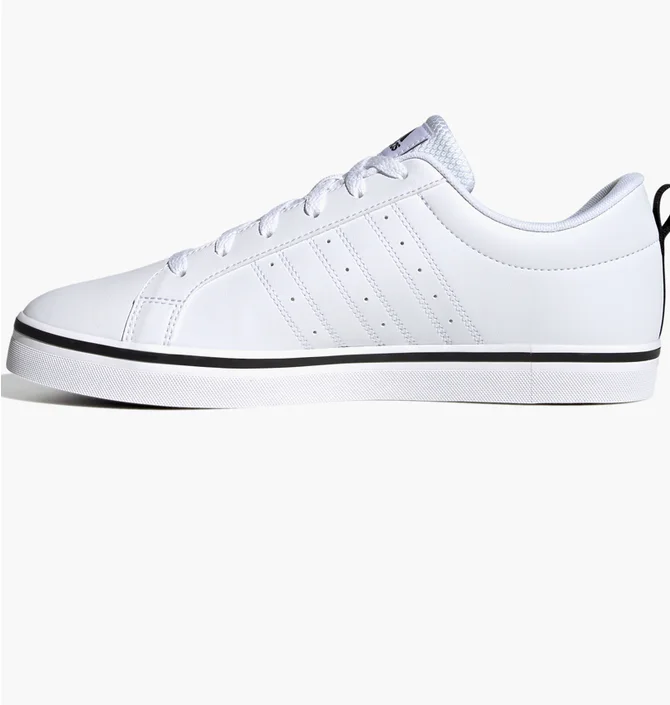 Кроссовки мужские Adidas Vs Pace 2.0 Lifestyle Skateboarding 3-Stripes Branding Synthetic Nubuck Shoes White Hp6014