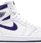 Кросівки жіночі Air Jordan 1 High Court Purple White CD0461-151