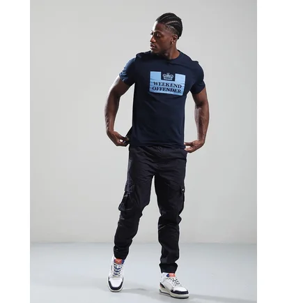 Футболка мужская Weekend Offender Mcmoney Blue WOSTS534-NAVY