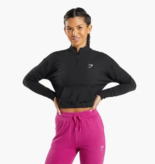 Кофта женская Gymshark Pippa Training Black B2A4S