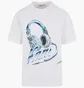 Футболка чоловіча Karl Kani Headphone Print White PD00005347