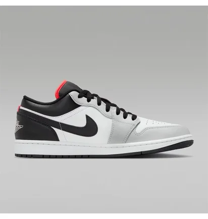 Кроссовки мужские Air jordan 1 Low MenS Shoes Grey/White 553558-045
