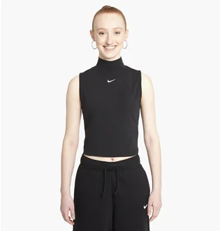 Топ женский Nike Womens Sleeveless Mock Top Black DD5880-100
