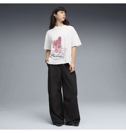 Футболка жіноча Puma Street Glam Oversized White 637069-02