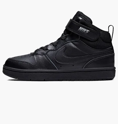 Кросівки дитячі Nike Court Borough Mid 2 (Psv) Black CD7783-001
