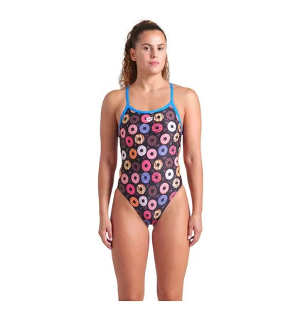 Купальник женский Arena Donuts Swimsuit Multi 009461-590