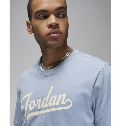 Футболка мужская Air Jordan T-Shirt Flight Mvp Light Blue FN5958-436