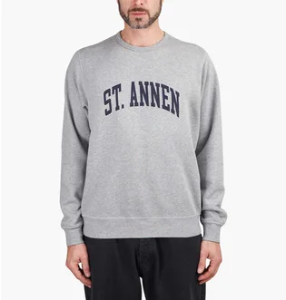 Свитшот мужской Pop Trading Company Company St Annen Grey POPAW23_01-014