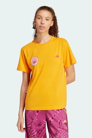 Футболка жіноча Adidas Farm Rio Graphics Orange JD6293
