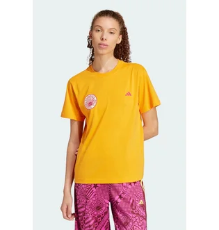 Футболка женская Adidas Farm Rio Graphics Orange JD6293
