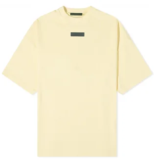 Футболка мужская Fear Of God Spring Tab Crew Neck T-Shirt Yellow 125SP244191F