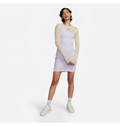 Плаття жіноче Nike Sportswear Everyday Modern Asymmetrical Tank Dress Grey DV7934-536