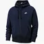 Толстовка чоловіча Nike Sportswear Club Fleece Blue BV2645-410