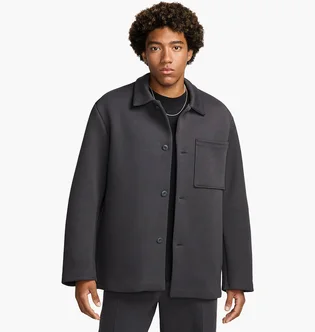 Пальто мужское Nike Tech Fleece-Shacket Black FZ7566-060