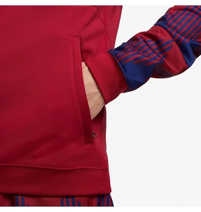 Олімпійка чоловіча Nike Fc Barcelona 23/24 Academy Anthem Jacket Gx Red/Blue FB3043-620
