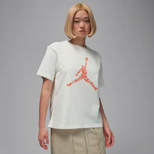 Футболка жіноча Air Jordan Brk Ss Gf Gfx Tee Lace Beige HV0198-133