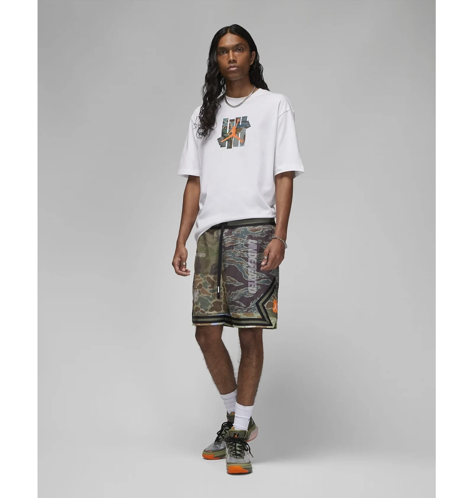ᐉ Футболка мужская Air Jordan X Undefeated White Dx4304-100