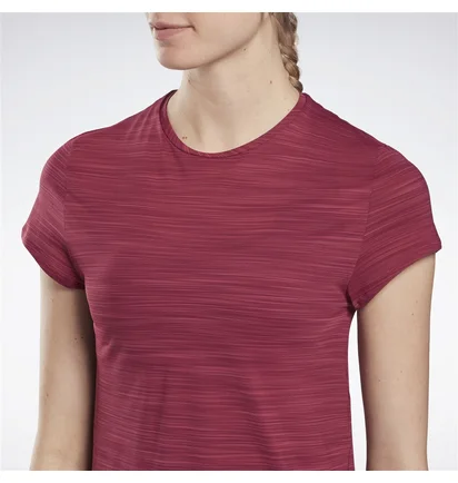 Футболка женская Reebok Workout Ready Activchill T-Shirt Bordo Gr9523
