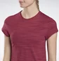 Футболка женская Reebok Workout Ready Activchill T-Shirt Bordo Gr9523