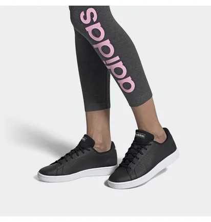 Кроссовки женские Adidas Advantage Base Black EE7511