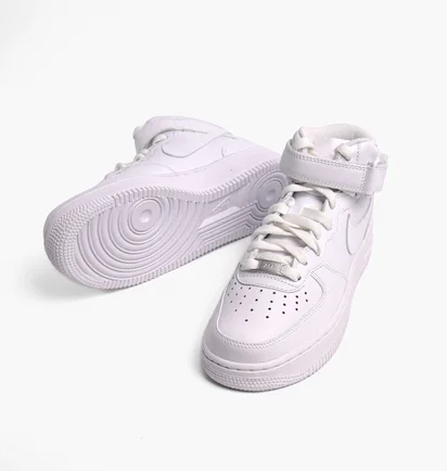 Кросівки жіночі Nike Air Force 1 Mid Triple White Dd9625-100