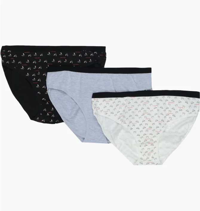 Трусики жіночі Manoukian Slips Multi (3 шт) 12890190-2