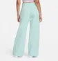 Штани жіночі Nike Sportswear Phoenix Fleece High-Waisted Wide-Leg Sweatpants Turquoise DQ5615-346
